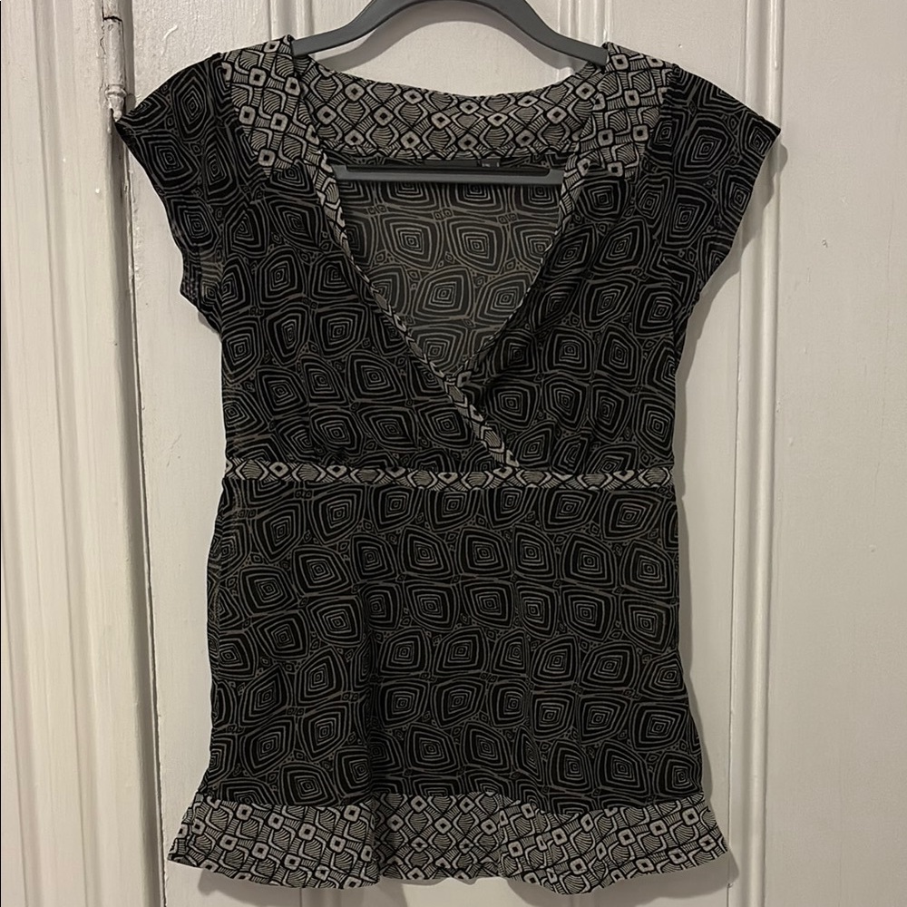 Mexx - 2000s style mesh babydoll top
